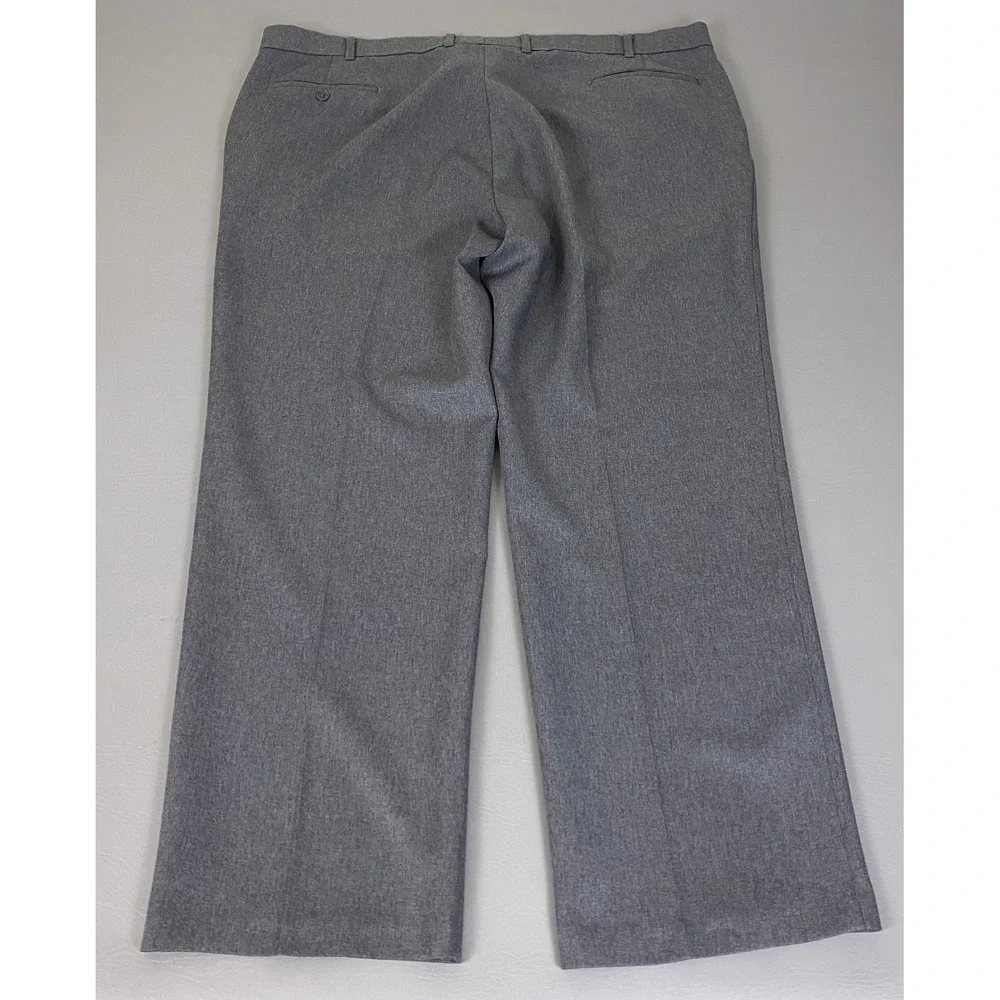 Vintage Levi Strauss Action Slacks Dress Pants Mens 44x30 Gray Straight Leg